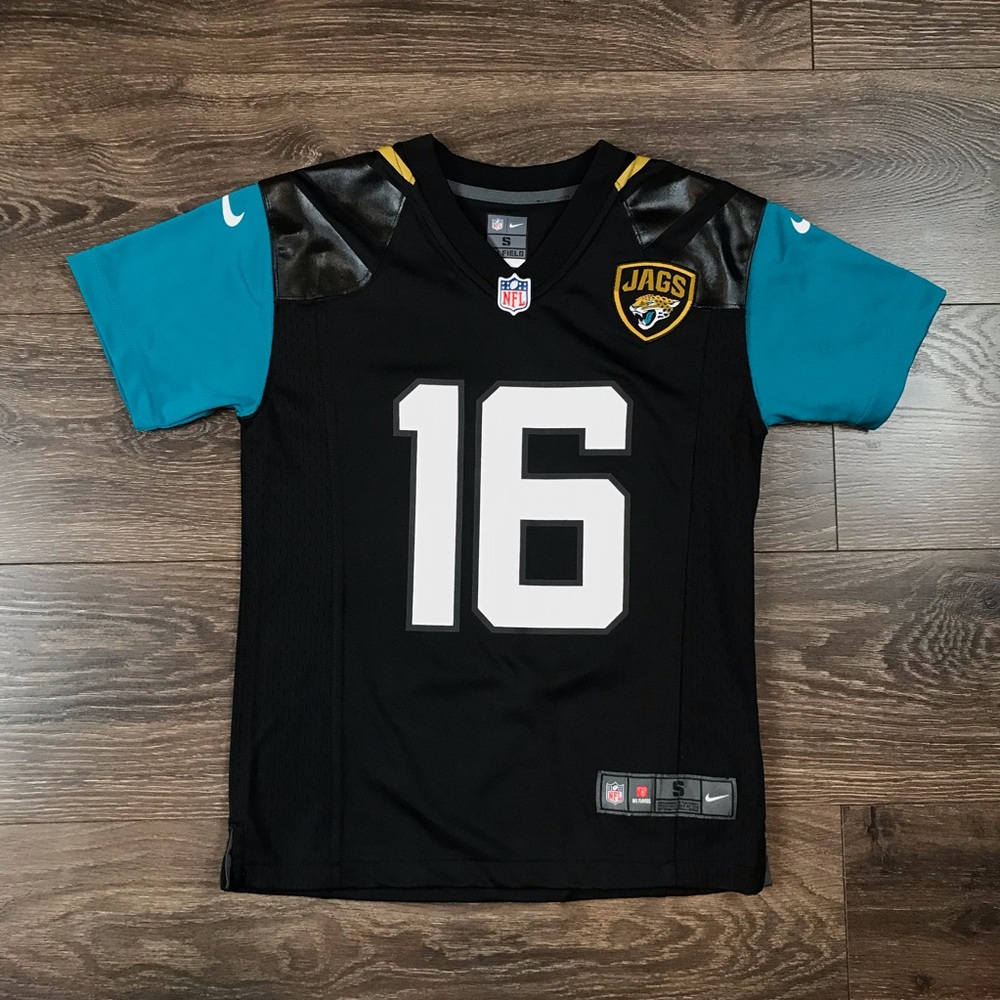 Nike NFL Jacksonville Jaguars Trevor Lawrence #16 Boy’s On Field Game Jersey S
